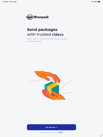 Wanpadi | Express Delivery iPad screenshot