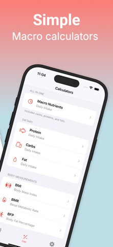 Macro Calculator – Daily Goals screenshot