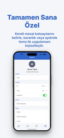 Mesai Takip - Pro Screenshot 6 of 6