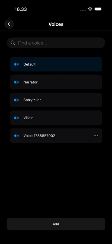 ToBe SAID Pro: Voice Clone TTS screenshot 2 of 3