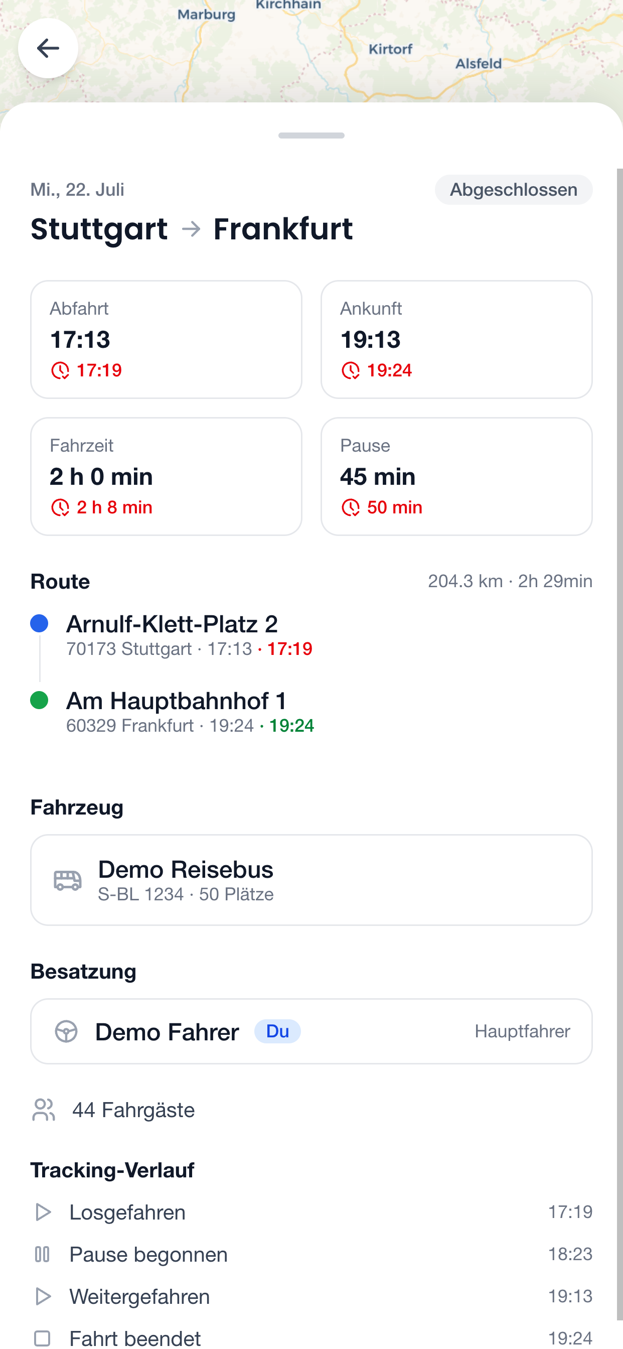 Busly Driver screenshot 2