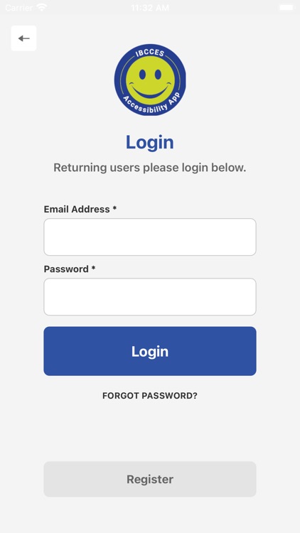 IBCCES Accessibility App