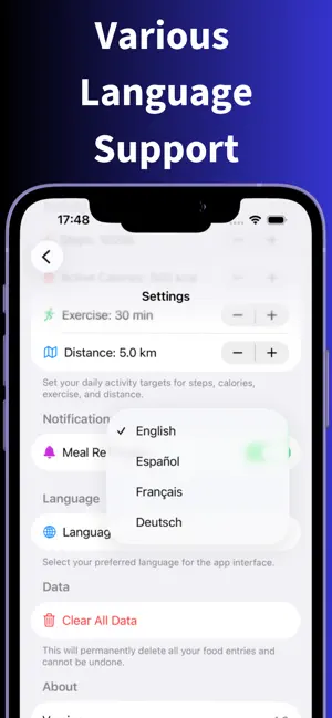 FoodSnap Calorie Tracker screenshot 4