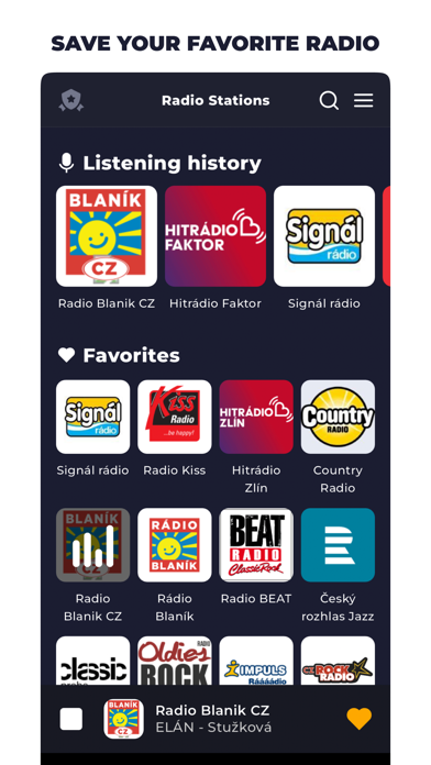 Czech Radio - Online Radio Screenshot