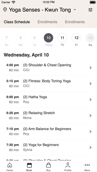 Yoga Senses Screenshot