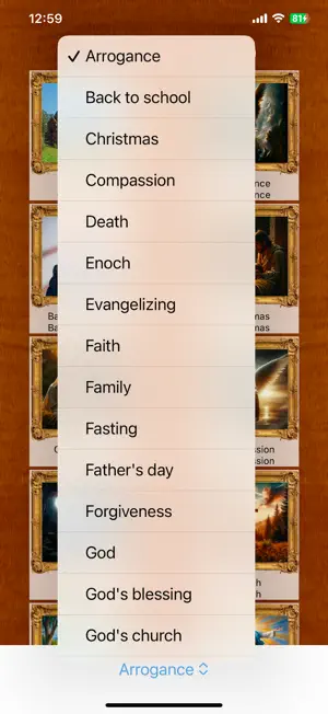 Biblical Thoughts screenshot 2