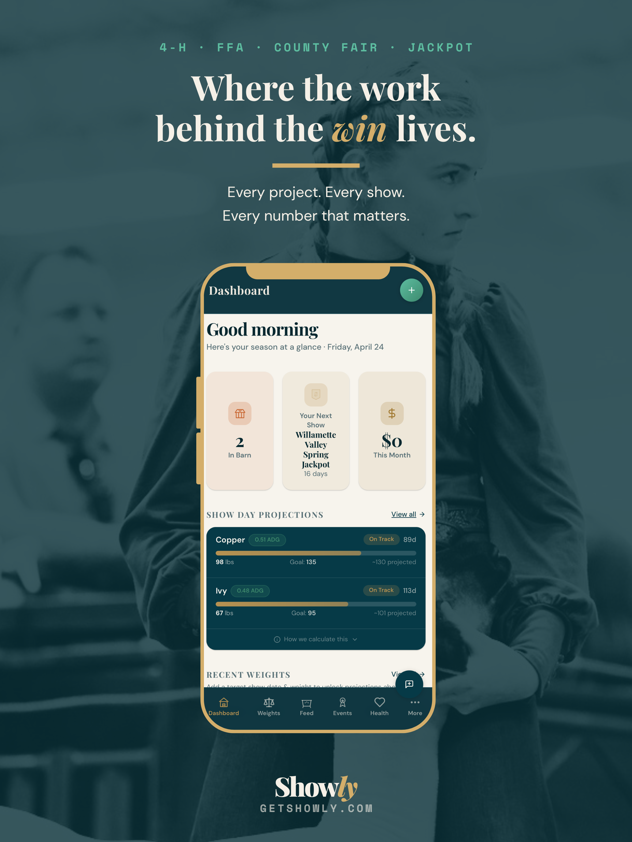 Showly: Show Animal Tracker