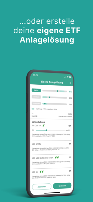 ‎findependent ETF Anlage-App Screenshot