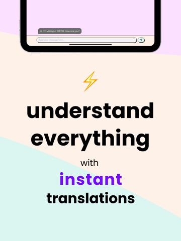 weirdfriends: learn languages iPad screenshot