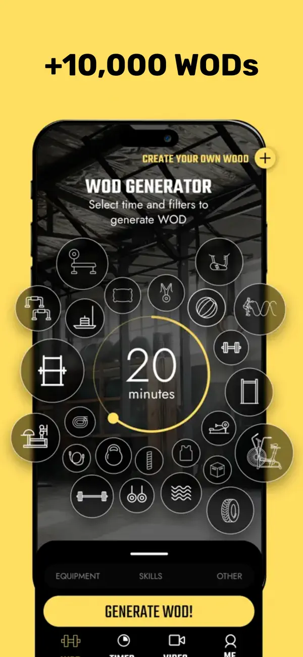 WOD App: Timer & AI Workout Screenshot 4