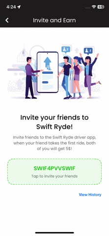 Swift Ryde Driver App Screenshot 5 of 5
