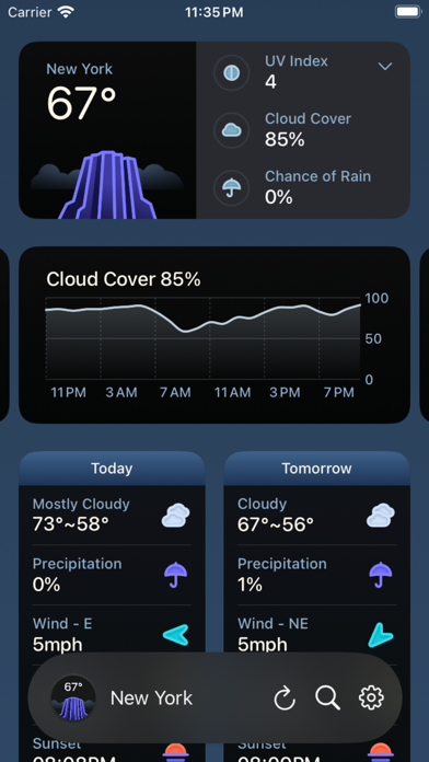 Weather mini Screenshot