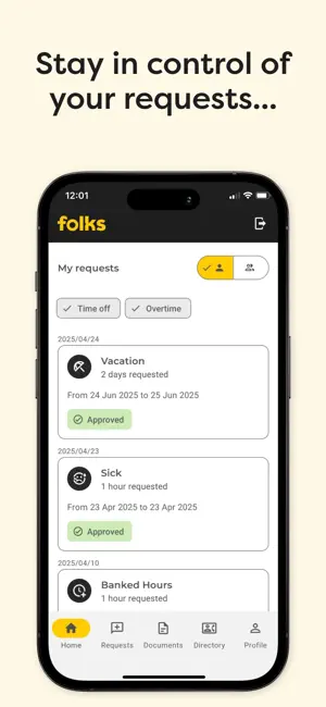 Folks HR screenshot 3