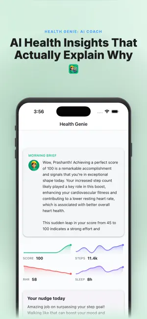 Health Genie: Vitality Score screenshot 2