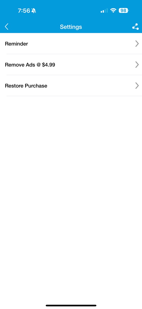iPhone screenshot