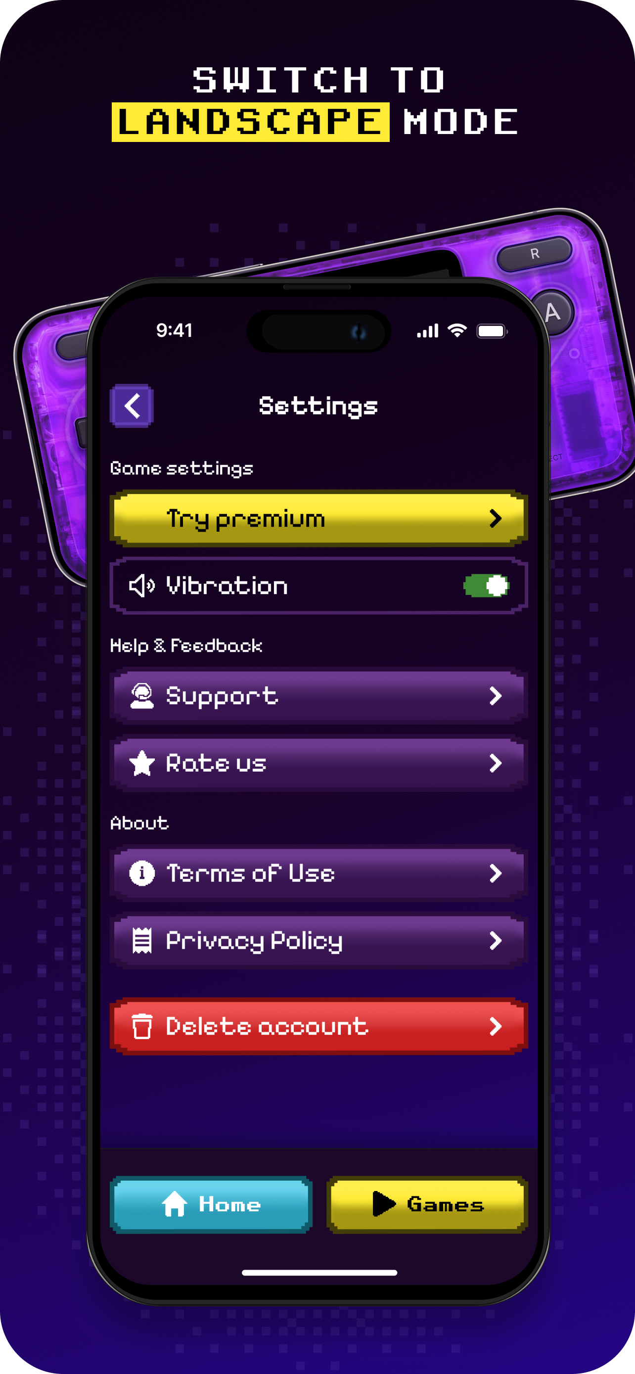 Retrofy - Retro Games Emulator screenshot 4