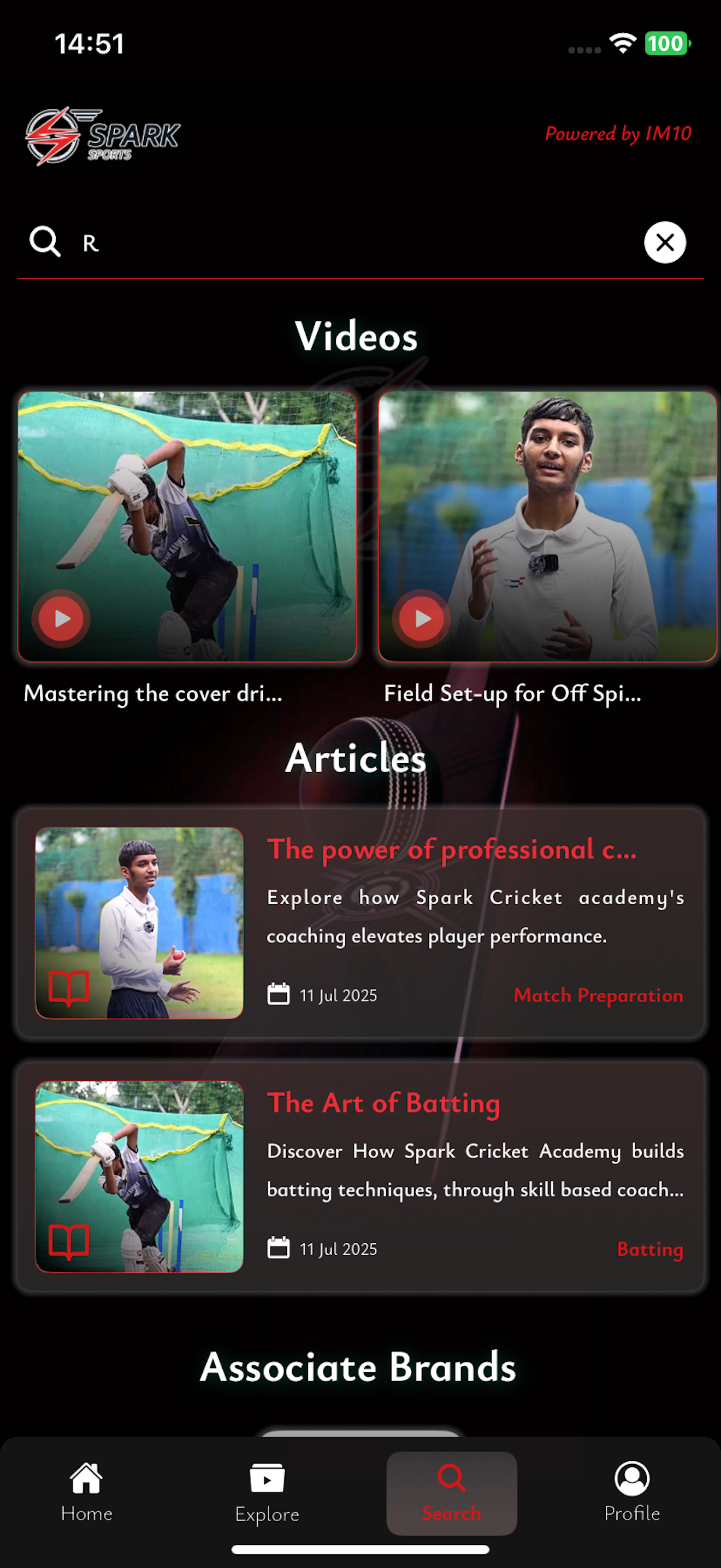 Spark Cricket Academy screenshot 5