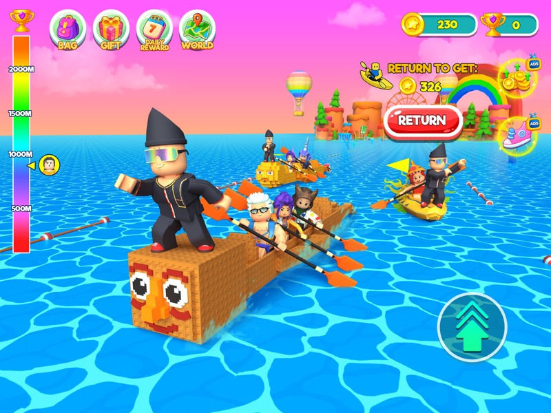 Kayak Racing: Pet Rush screenshot 12