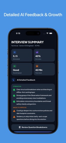 IntervPrep: AI Mock Interview Screenshot 4 of 5