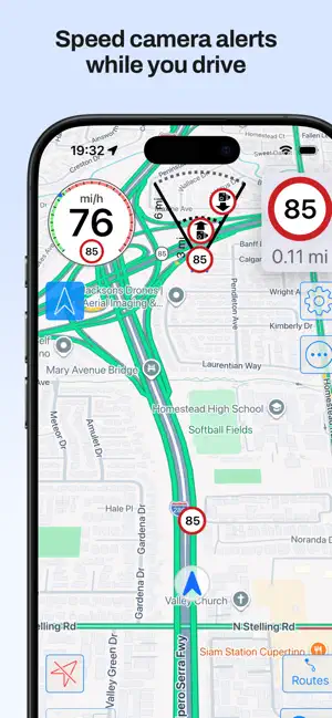 RadarAll Speed Camera Detector screenshot 1
