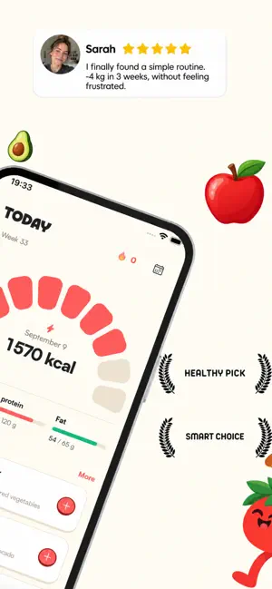 Tomo - Diet & Calories screenshot 2
