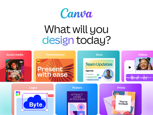 ‎Canva: Design, Photo & Video Screenshot