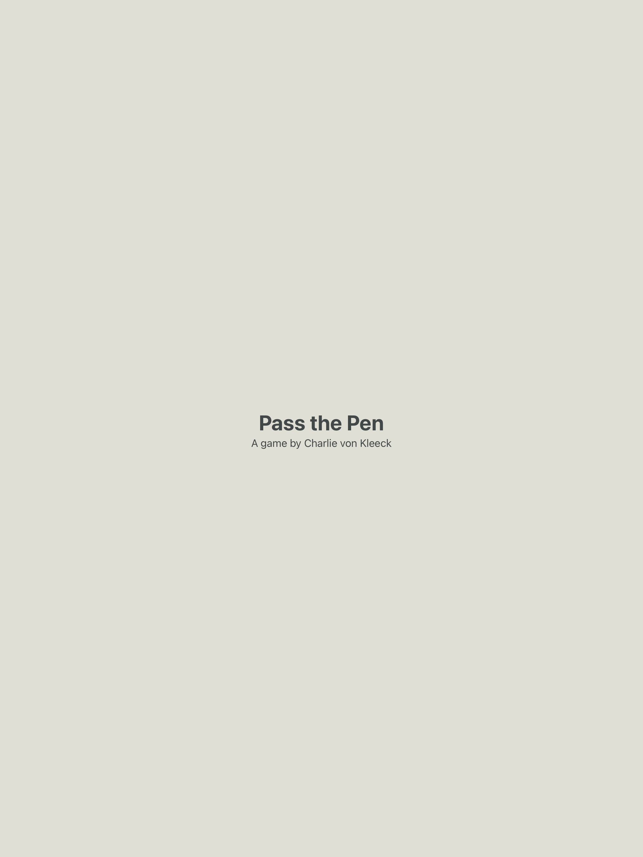 Pass the Pen screenshot 7