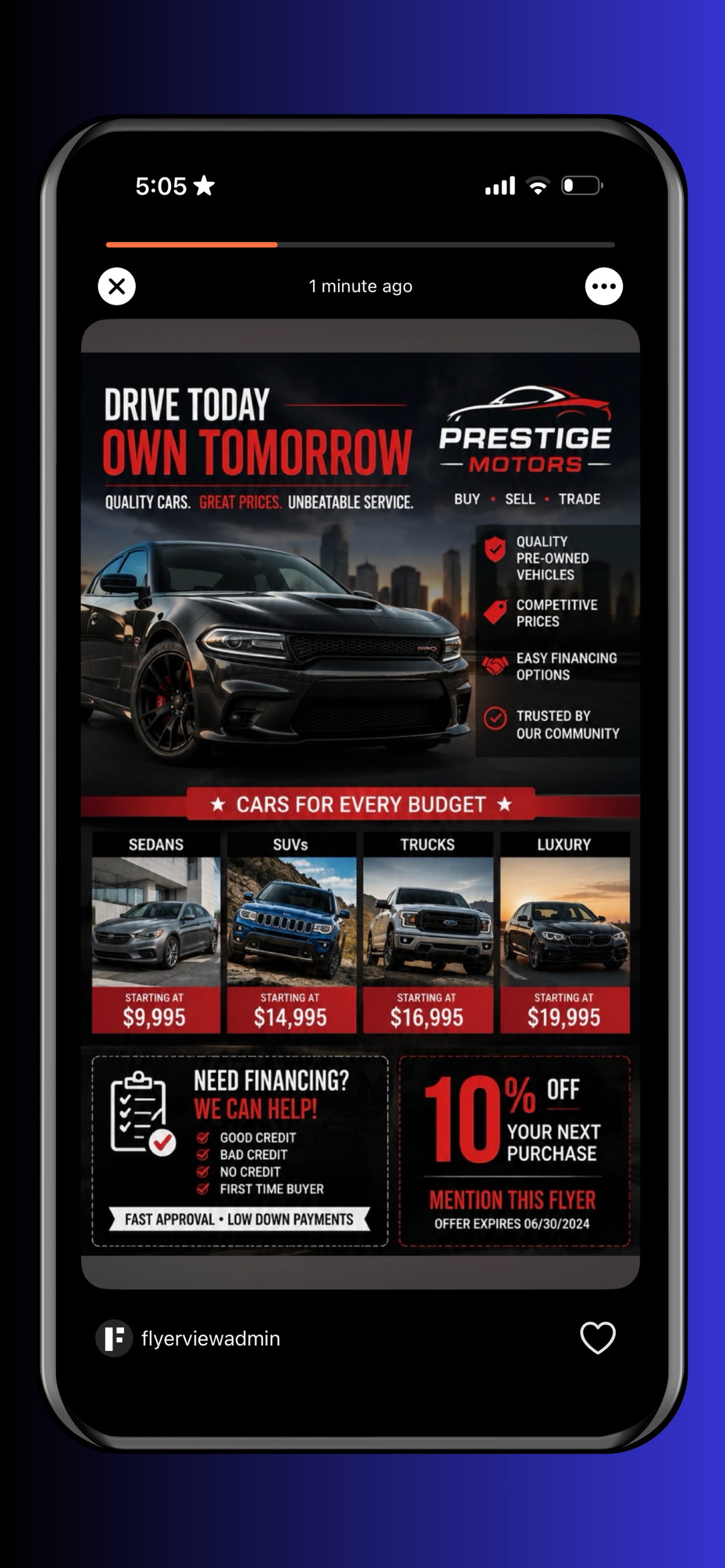 FlyerView screenshot 4