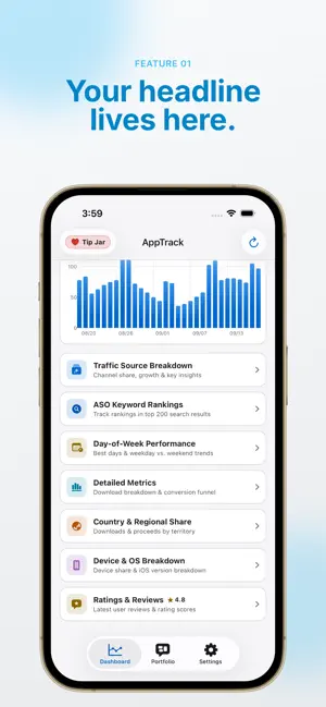AppTrack - Analytics for Devs screenshot 2