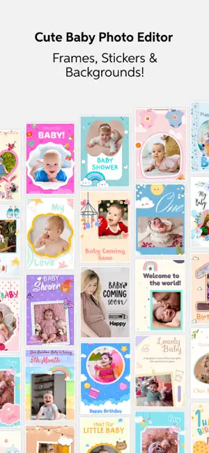 Baby Photo Editor : BabyO screenshot 1