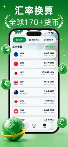 汇率换算-货币换算货币汇率转换器与实时外汇牌价查询 截图