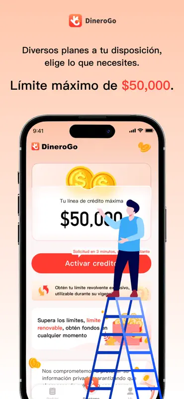 DineroGo-Préstamo fácil screenshot 2 of 5