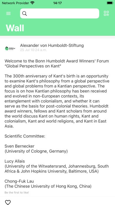 Humboldt Award Winners' Forum Screenshot 3 - AppWisp.com