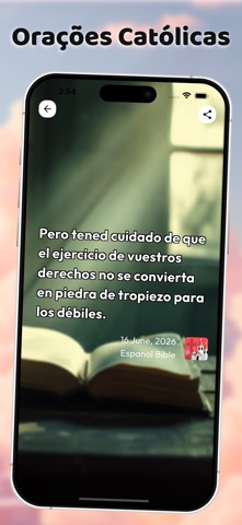 Bíblia católica completa iPhone screenshot