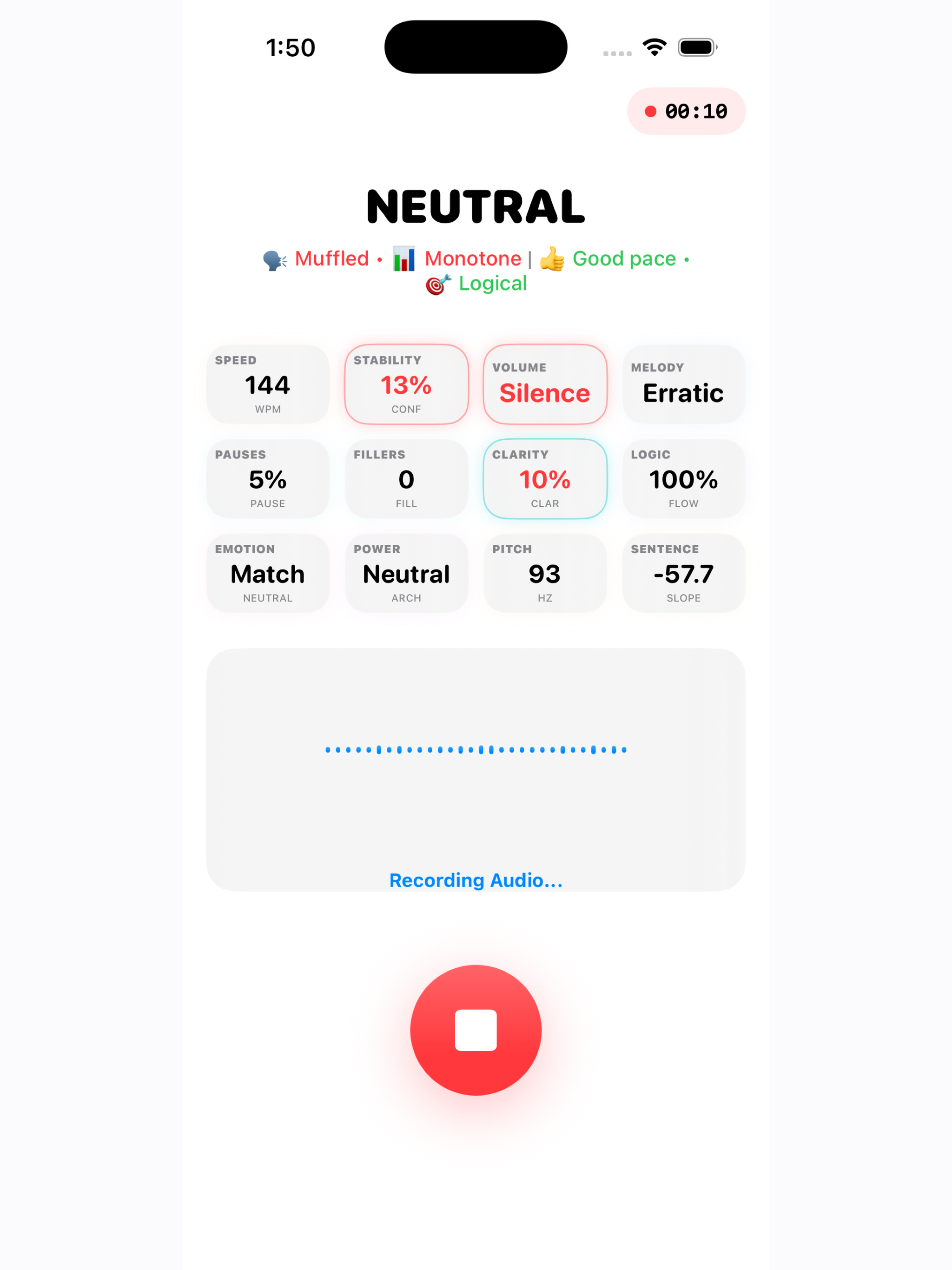 VoiceMirror: AI Voice Coach