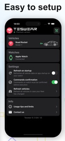 Teswear: Watch app for Tesla screenshot