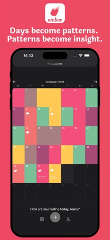 Ember Mood Calendar screenshot