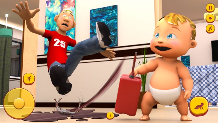 Baby Prank Game: Where daddy