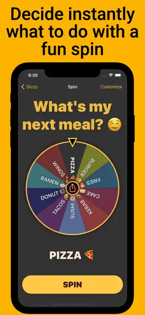 Spin The Wheel & Pick - DizzyX screenshot 1