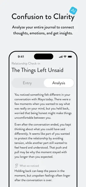 Who Says: AI Journal & Diary screenshot 3