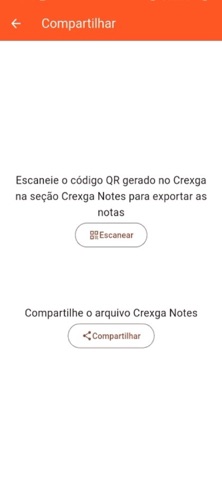 Crexga Notes screenshot