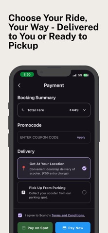 Scuno-The EV Rental App screenshot