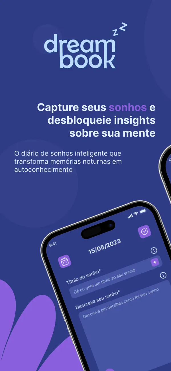 Screenshot #1 pour Dreambook: Diário de Sonhos