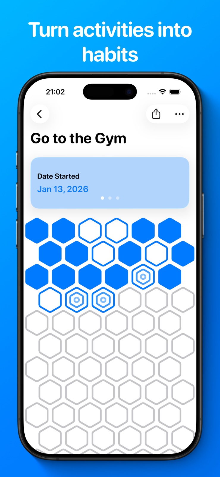 Habitat - Daily Habit Tracker iphone screenshot 1