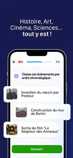 Capture d'écran de Sapio - Culture Générale sur iPhone 6