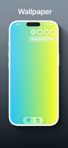 Gradient System iPhone screenshot