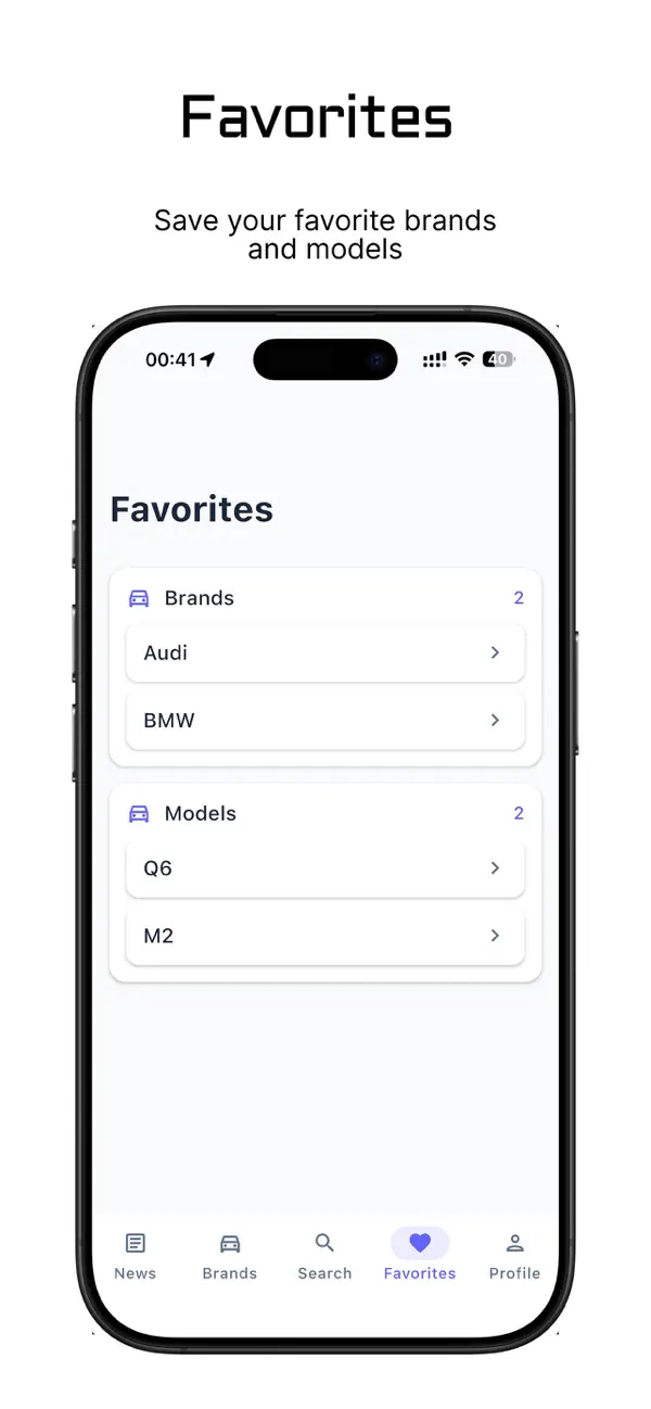 Screenshot #1 pour Car Catalog - find your drive