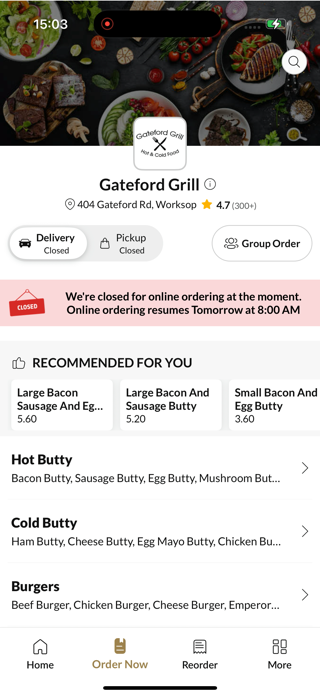 Gateford Grill, Screenshot 3 of 5