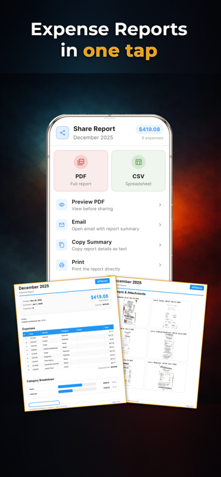 APSense: Expense Reports Screenshot 1 of 5