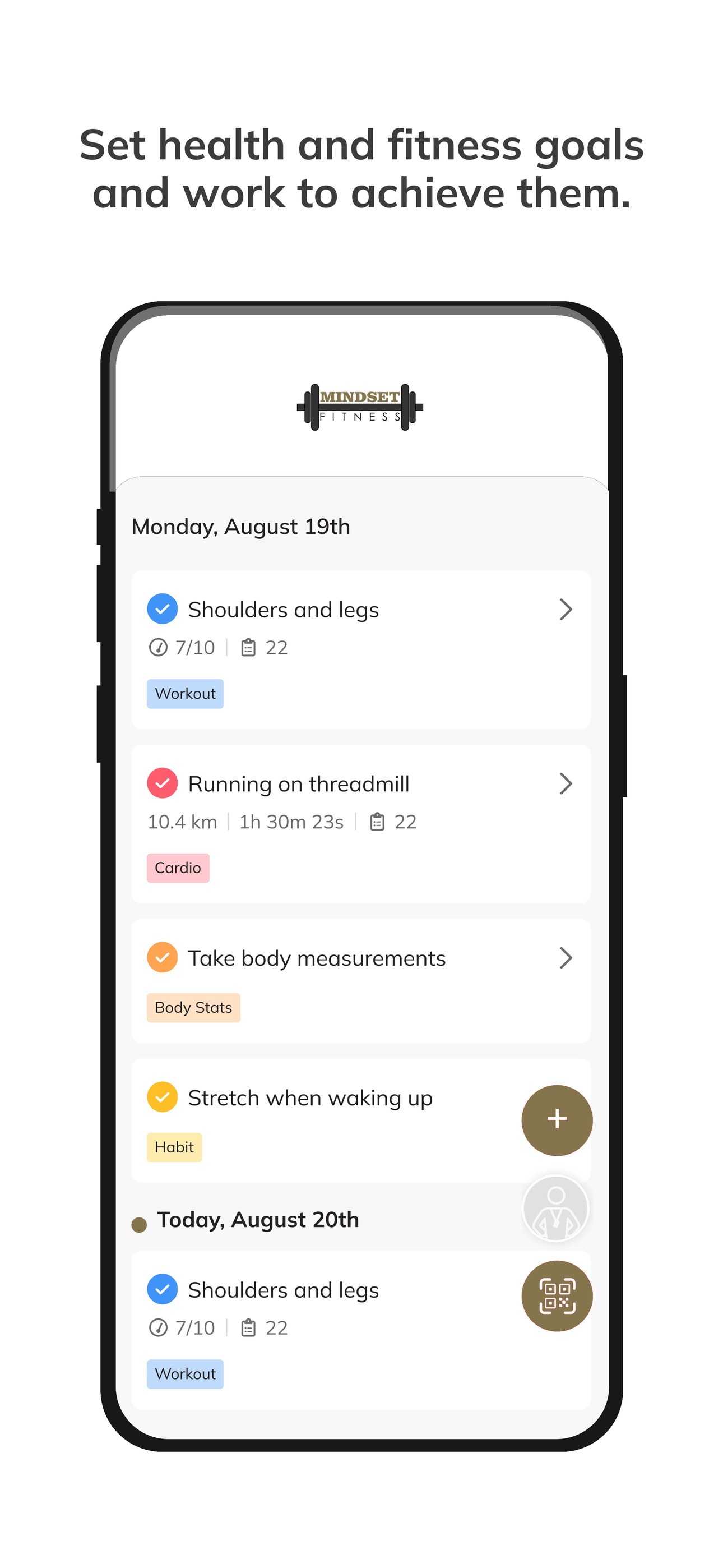 Mindset Fitness Mobile screenshot 4